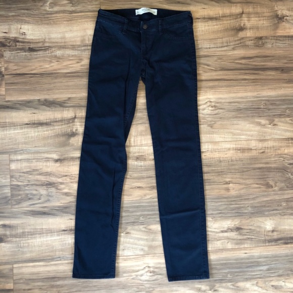 Abercrombie Soft Navy Jeans 25 - Picture 2 of 12